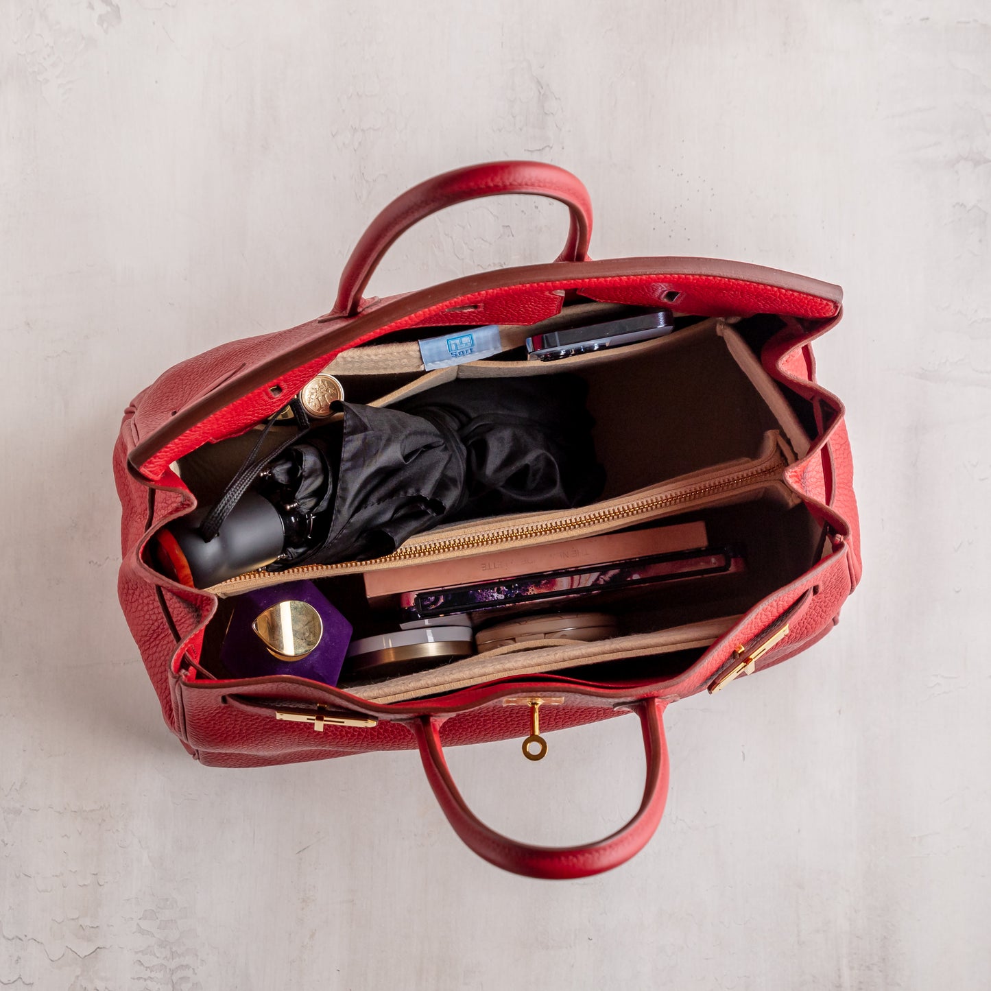 Bag organizer for Birkin 35